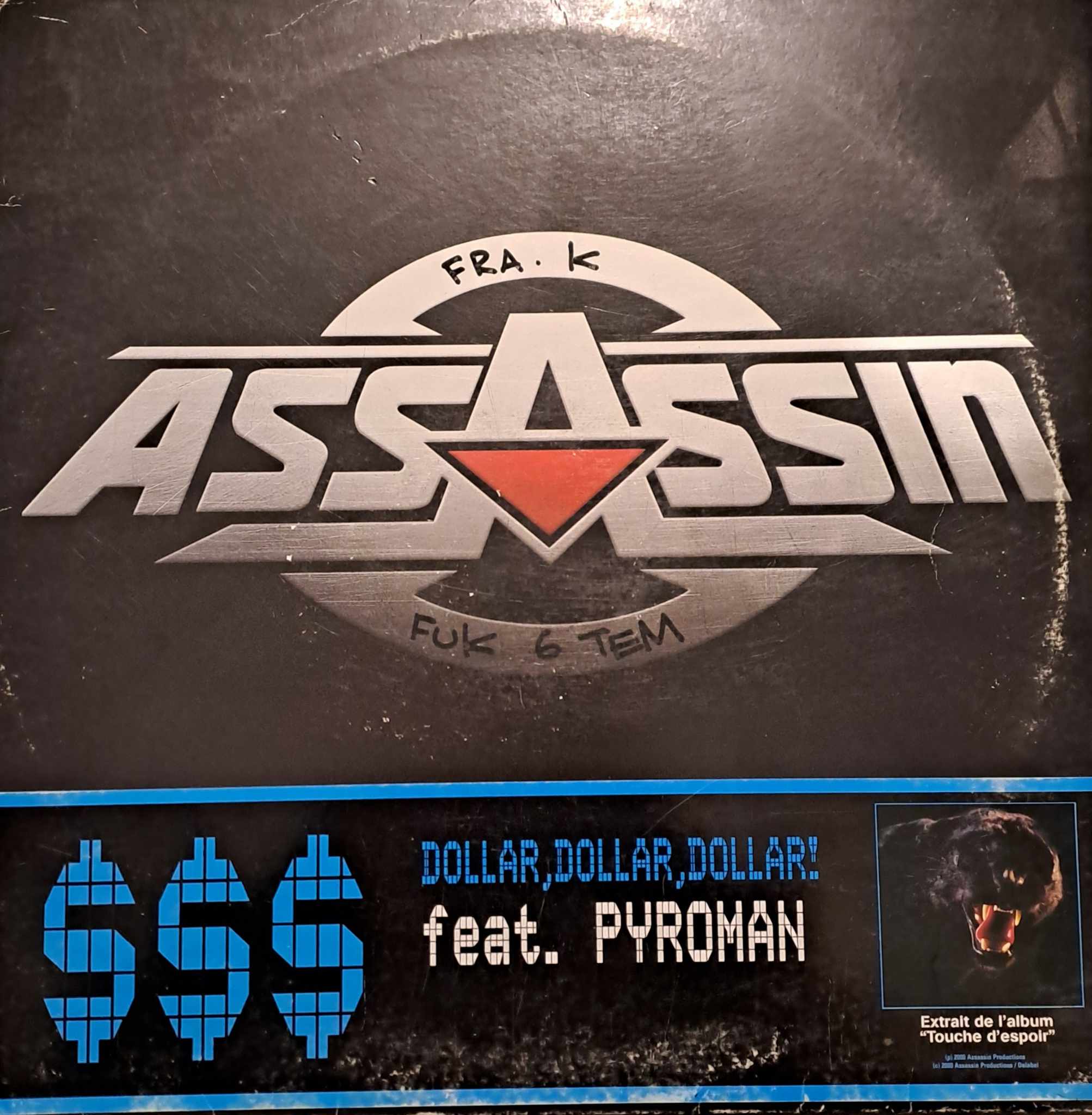 Assassin – Dollar - vinyle hip-hop